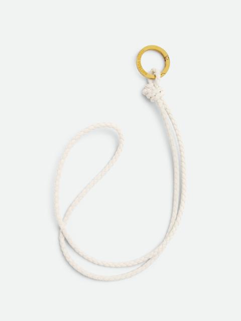 Bottega Veneta Intreccio Long Key Ring