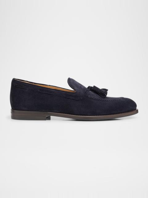 Men's Suede Tassel Loafers