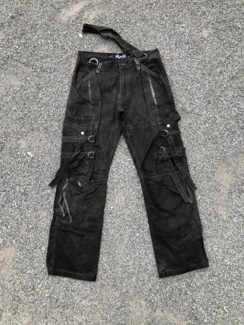 Other Designers Japanese Brand - Y2k bondage multipocket pants by rain king of street