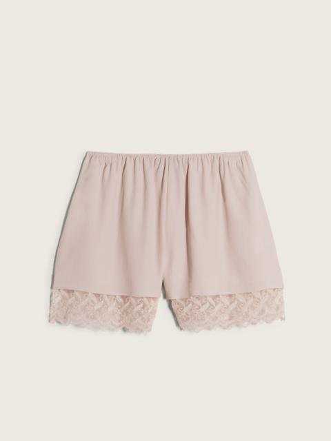 Simone Rocha Lace Trim Negligee Shorts
