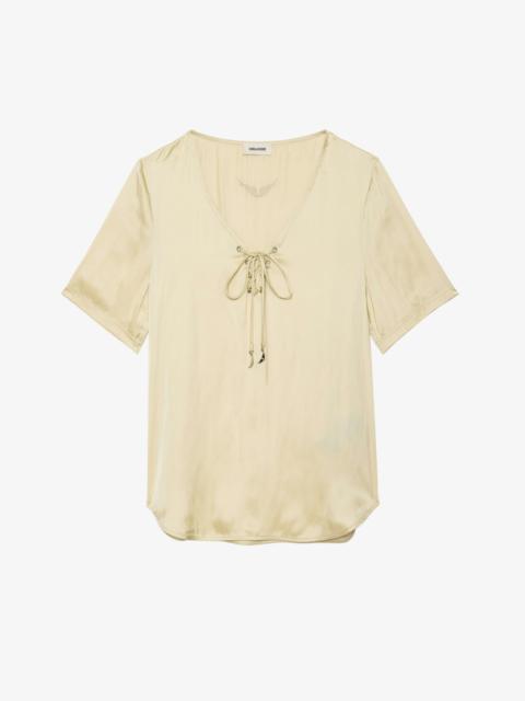 Zadig & Voltaire Terzo Satin Top
