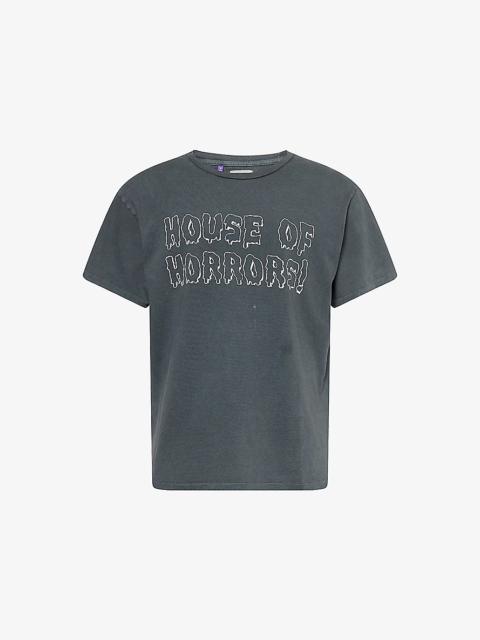 Horrors Graphic-Print Cotton T-Shirt