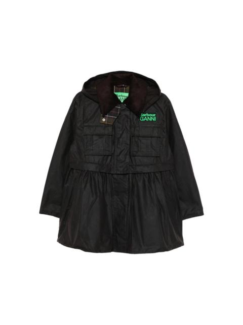 Other Designers Barbour X Ganni Brown Coats - Parka Coats Women