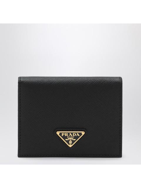 Prada Prada Black Saffiano Leather Small Wallet Women