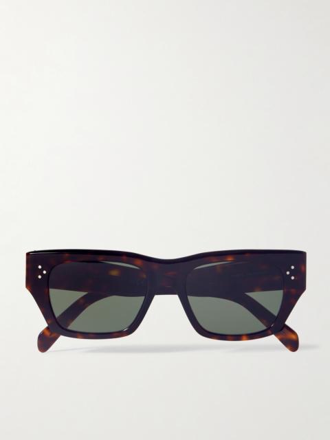 CELINE Square-frame Tortoiseshell Acetate Sunglasses