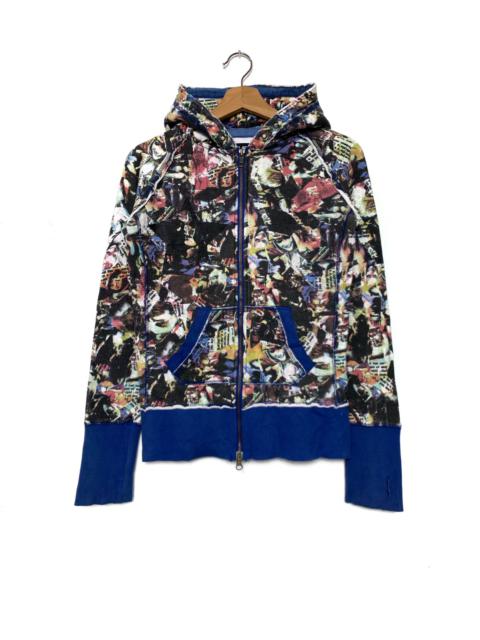 Other Designers Japanese Brand - Glad News Full Print Womens Things Zipper Hoodie | Hysteric