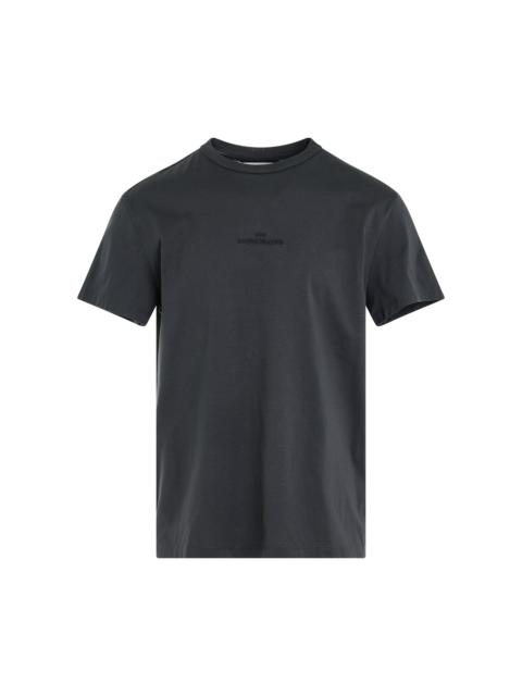 Maison Margiela Upside Down Logo T-Shirt in Grey