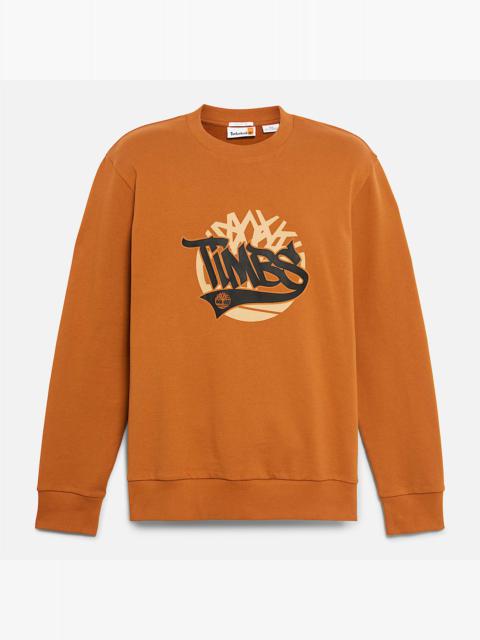 Timberland Men's Graphic Crewneck Sweatshirt