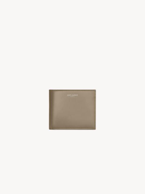 SAINT LAURENT SAINT LAURENT PARIS EAST/WEST WALLET IN SMOOTH LEATHER