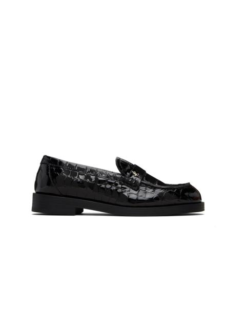 JIMMY CHOO Black Ivy Loafers