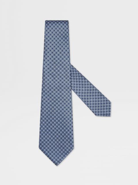 ZEGNA LIGHT BLUE SILK TIE