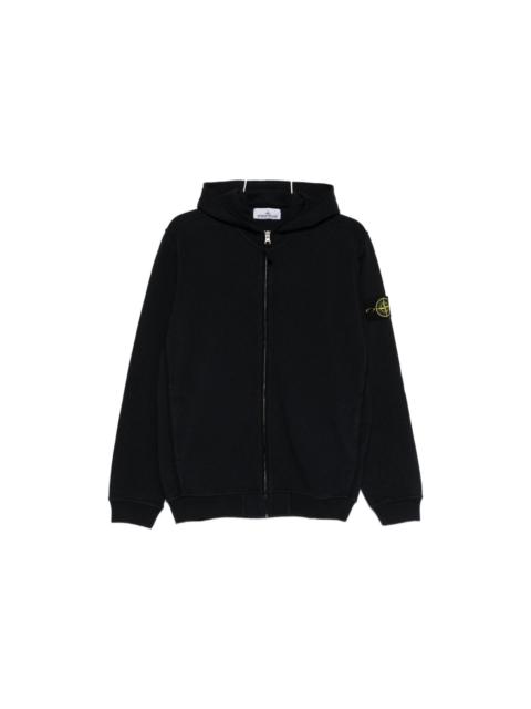 Stone Island Logo Cotton Hoodie