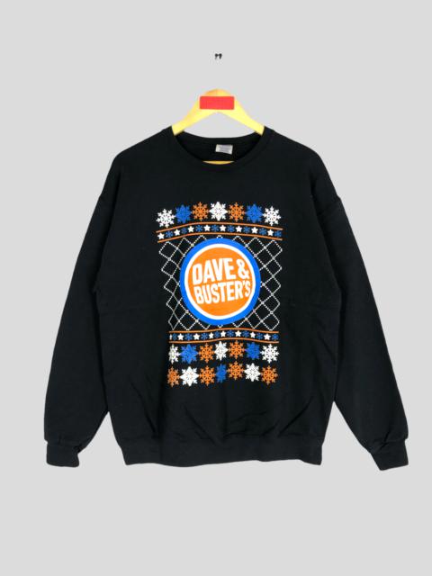 Other Designers Vintage - Vintage Dave And Buster Sweatshirt Crewneck Pullover Size L