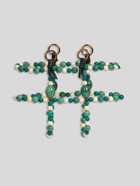 Etro DECORATIVE BAG CAGE WITH MARBLES