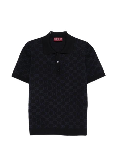 GUCCI Gucci GG-patterned Polo Shirt