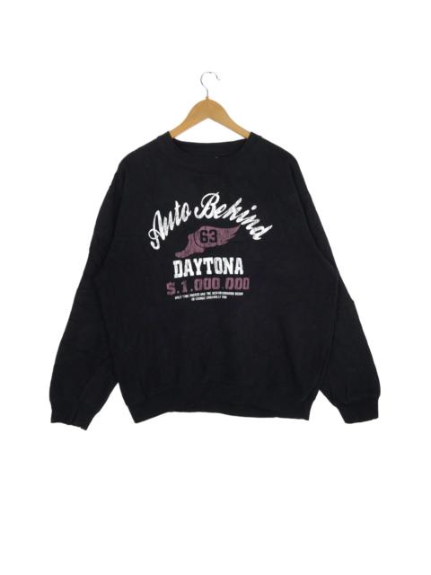 Other Designers Vintage - Daytona Crewneck Sweatshirt Automotive Racing Team Sweater