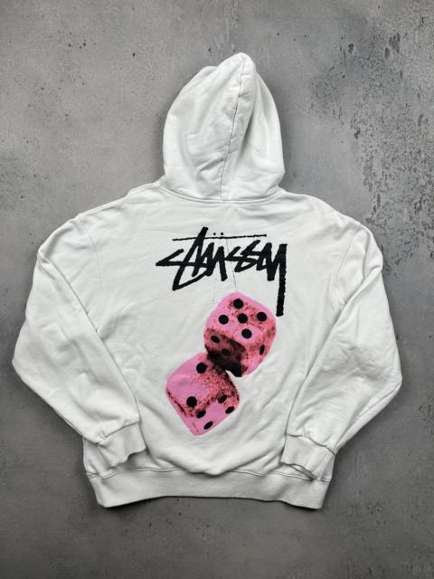 Stüssy Stussy Dice Graphic Hoodie Streetwear Skate Y2K Logo Pulover