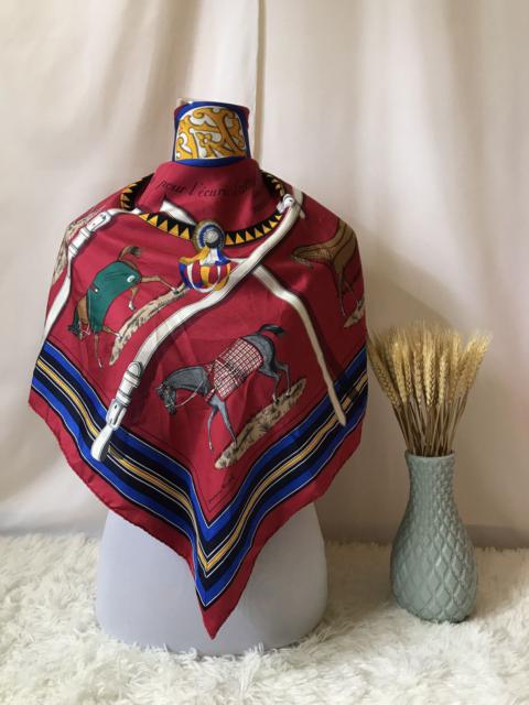 Hermès Hermes Couvertures et Tenues de Four Silk Scarf