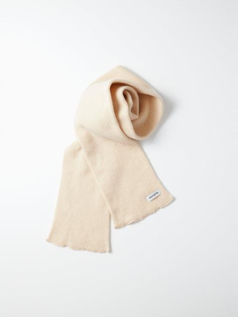 ROTOTO® ROTOTO - MERINO LAMBSWOOL SCARF - WHITE