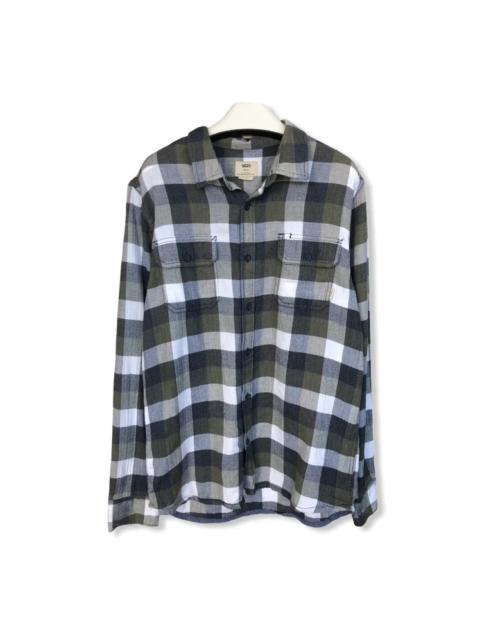 Vans Streetwear Styles Plaid Tartan Flannel Shirt 👕