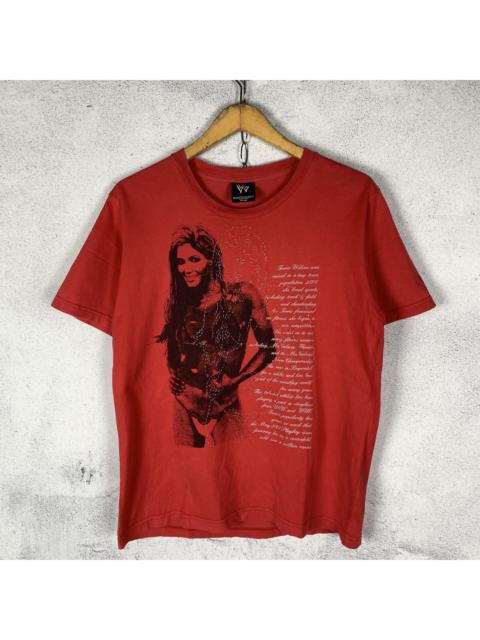 Other Designers Japanese Brand - PPFM x Torrie Wilson WWE Tshirt Smackdown Poem