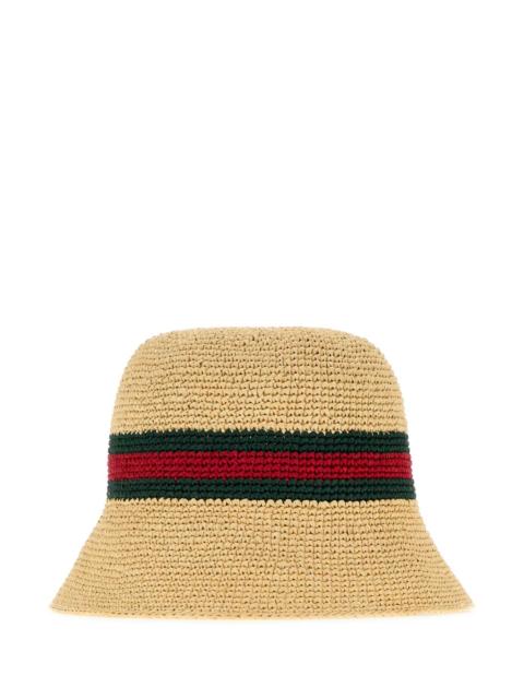 GUCCI Gucci Women Raffia Bucket Hat