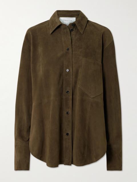 Victoria Beckham Suede Shirt