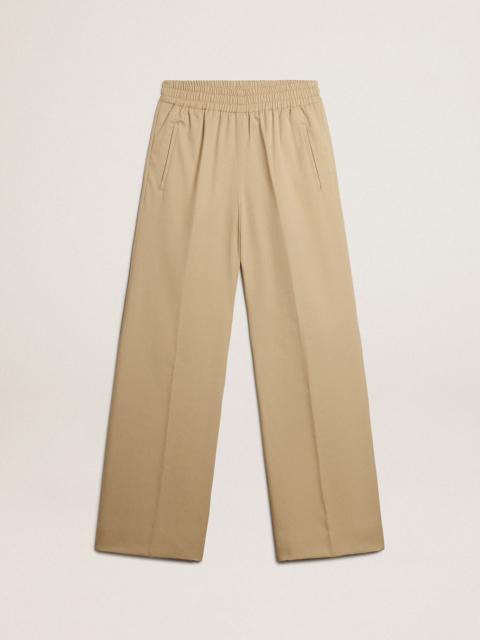 Golden Goose Women’s sand-colored joggers