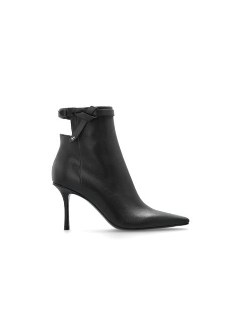 JIMMY CHOO JIMMY CHOO 'Camie' Black Heeled Ankle Boots New & Authentic
