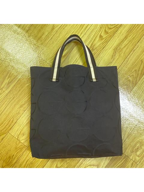 GUCCI Gucci Tote Bag Black Canvas 123439 Hand Women's Men's