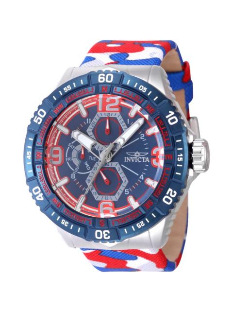 Other Designers Invicta Coalition Forces Red and Blue Dial Men's Watch 49631