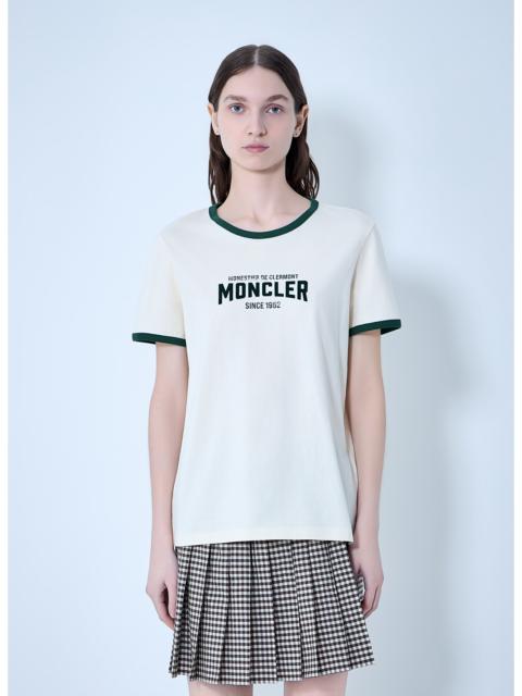 Moncler Moncler Women Logo Print Cotton T-Shirt