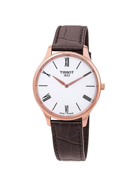 Tissot - Tissot Tradition 5.5 Quartz White Dial Men's Watch T0634093601800
