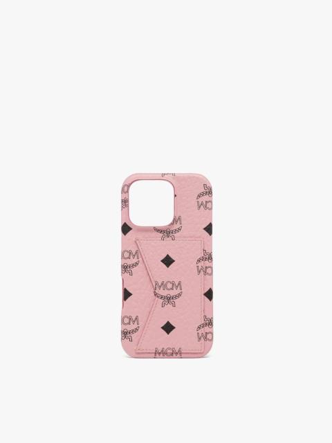 MCM iPhone 16 Pro Case in Visetos