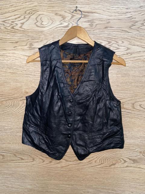 Other Designers Vintage Pheonix Collection Bikers Vest Leather Jacket