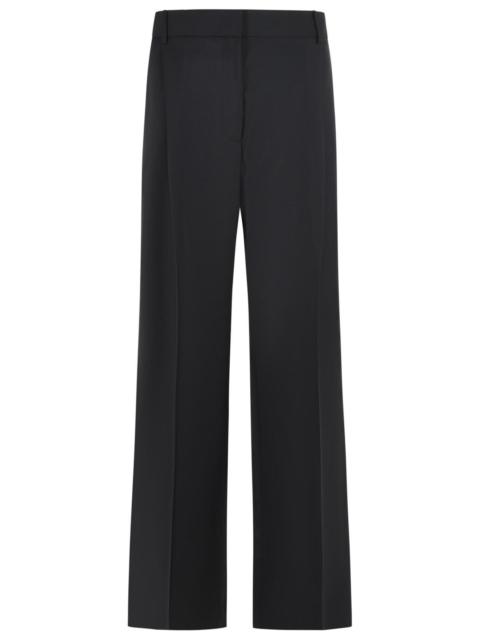 RÓHE Róhe 'BOXER' Virgin Wool Mohair Pants Black