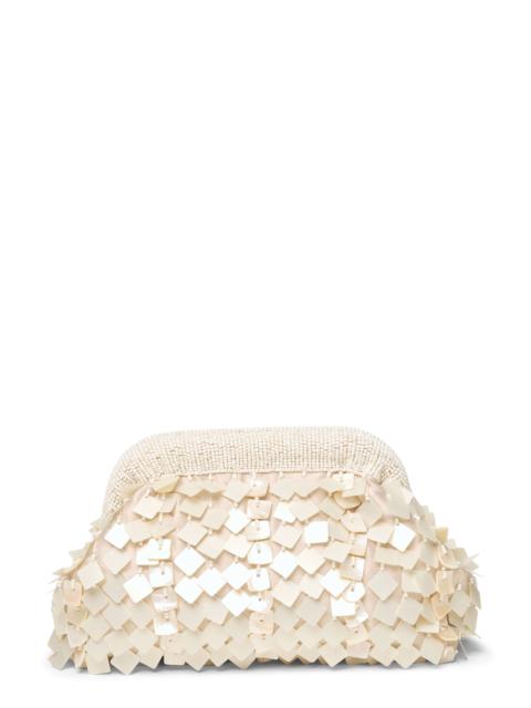 L*SPACE LSPACE Vienna Embellished Clutch in Cream at Nordstrom