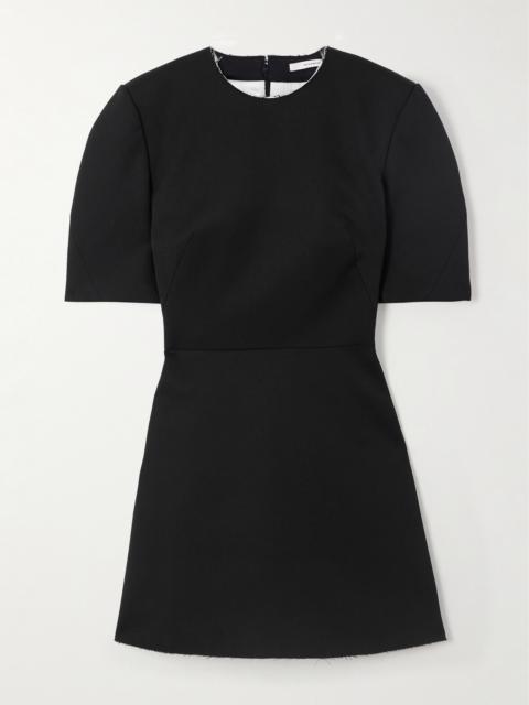 Givenchy Grain De Poudre Wool Mini Dress