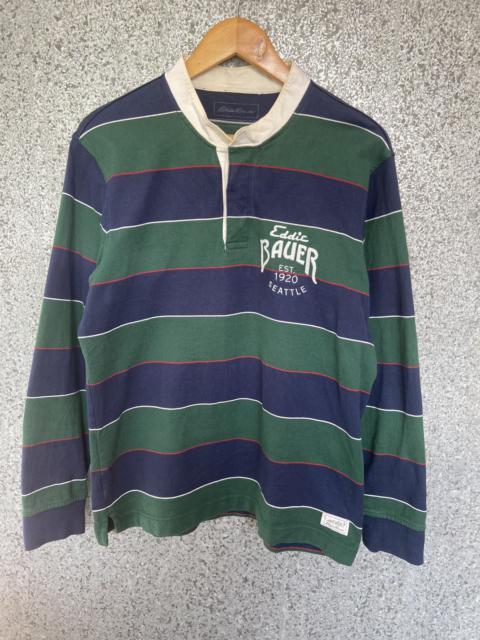 Other Designers Vintage Eddie Bauer polo rugby long sleeve