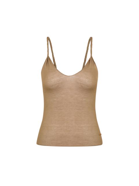 TOM FORD TANK TOP WITH TWISTED STRAPS