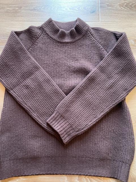 visvim visvim turtleneck sweater 18SS brown wool