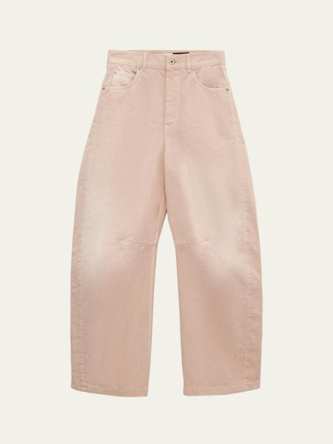 Loewe Barrel Cotton Trousers