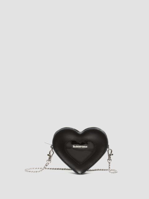 Dr. Martens Mini Heart Shaped Kiev & Patent Leather Bag
