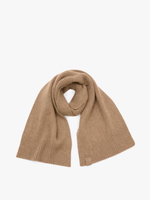 Victoria Beckham Alpaca Scarf In Antique Wood