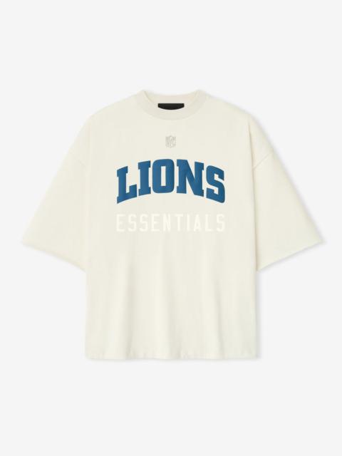 ESSENTIALS Lions 90s 3/4 Sleeve Football Tee