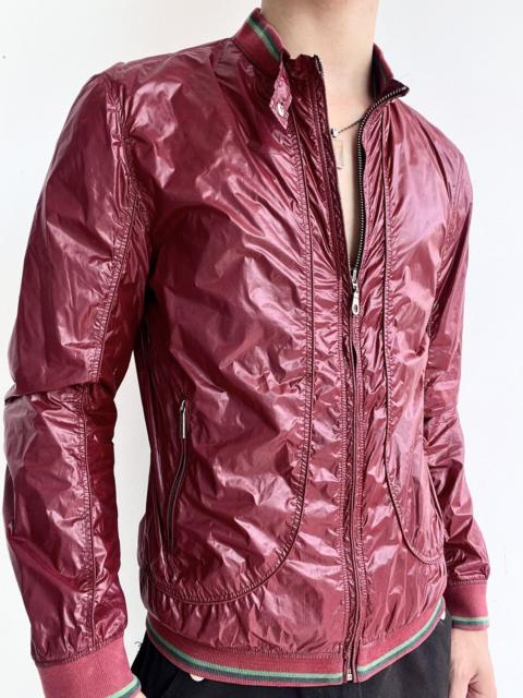 Dirk Bikkembergs Dirk Bikkembergs Burgundy Bomber Jacket