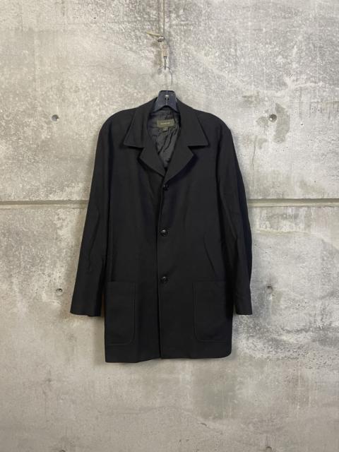 ZEGNA Ermenegildo Zegna Black Cashmere Coat