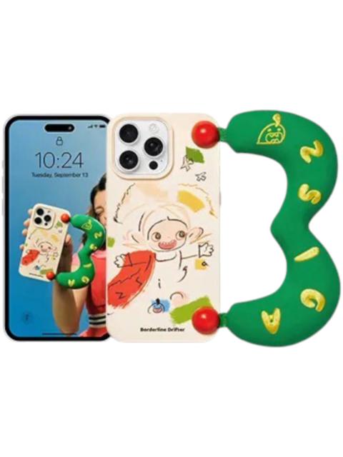 POP MART Pop Mart Zsiga Borderline Drifter Series iPhone 16 Pro Max Case