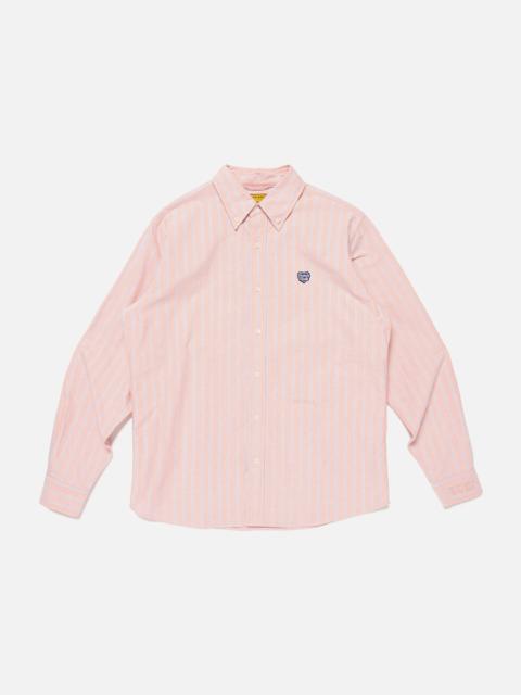 Human Made STRIPED OXFORD BUTTON DOWN SHIRT