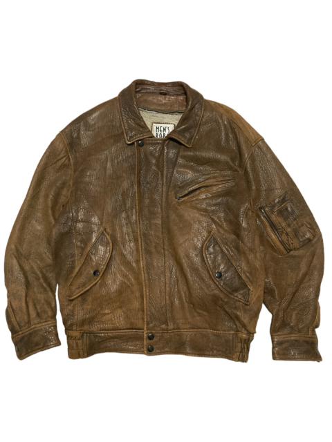 Other Designers Vintage - VINTAGE SHEEP LEATHER LIGHT JACKET